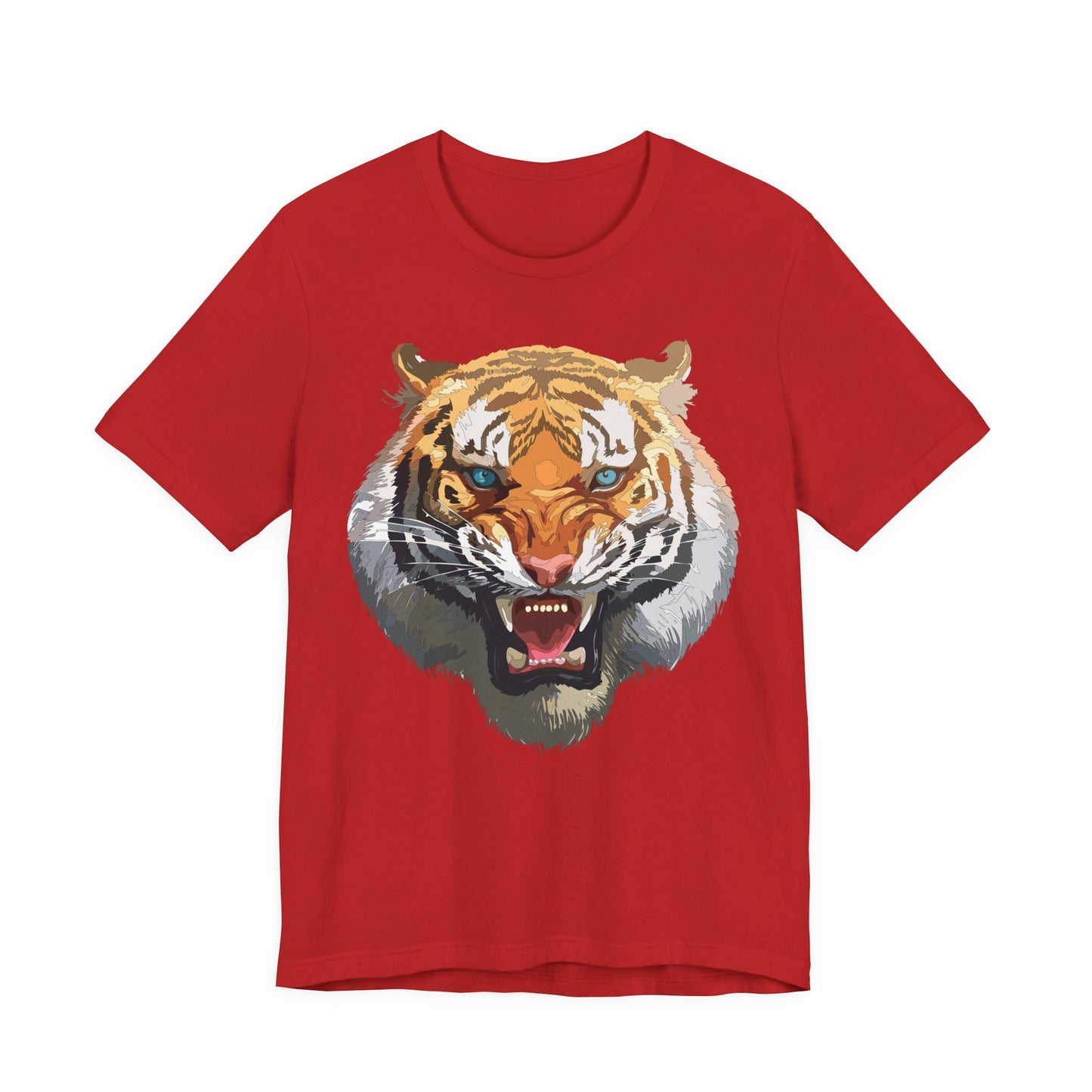Tiger Shirt, Animal Shirt, T-Shirt with Tiger, Art Design Tee, Wild Animals Tees, Safari T-Shirt, Graphic Design Tee 15