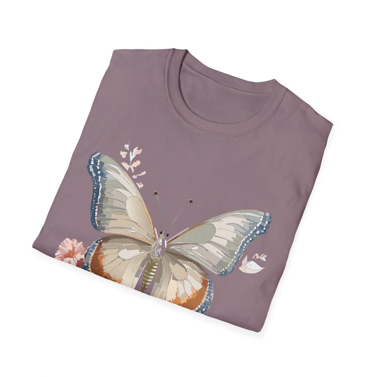 Butterfly Shirt Unisex Softstyle T Shirt Gildan 64000 Monarch Butterfly Tee Everyday Comfort