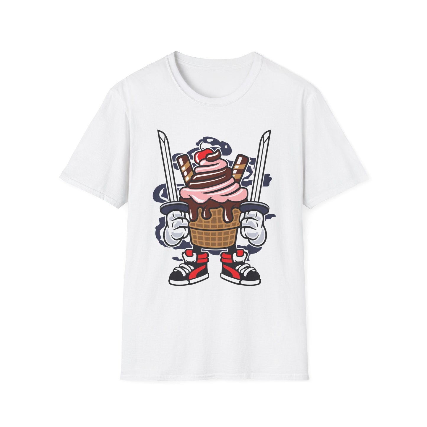 Cartoon T Shirt Unisex Animation Tee Funny Tee Gildan Softstyle 64000 Ring Spun Cotton 99