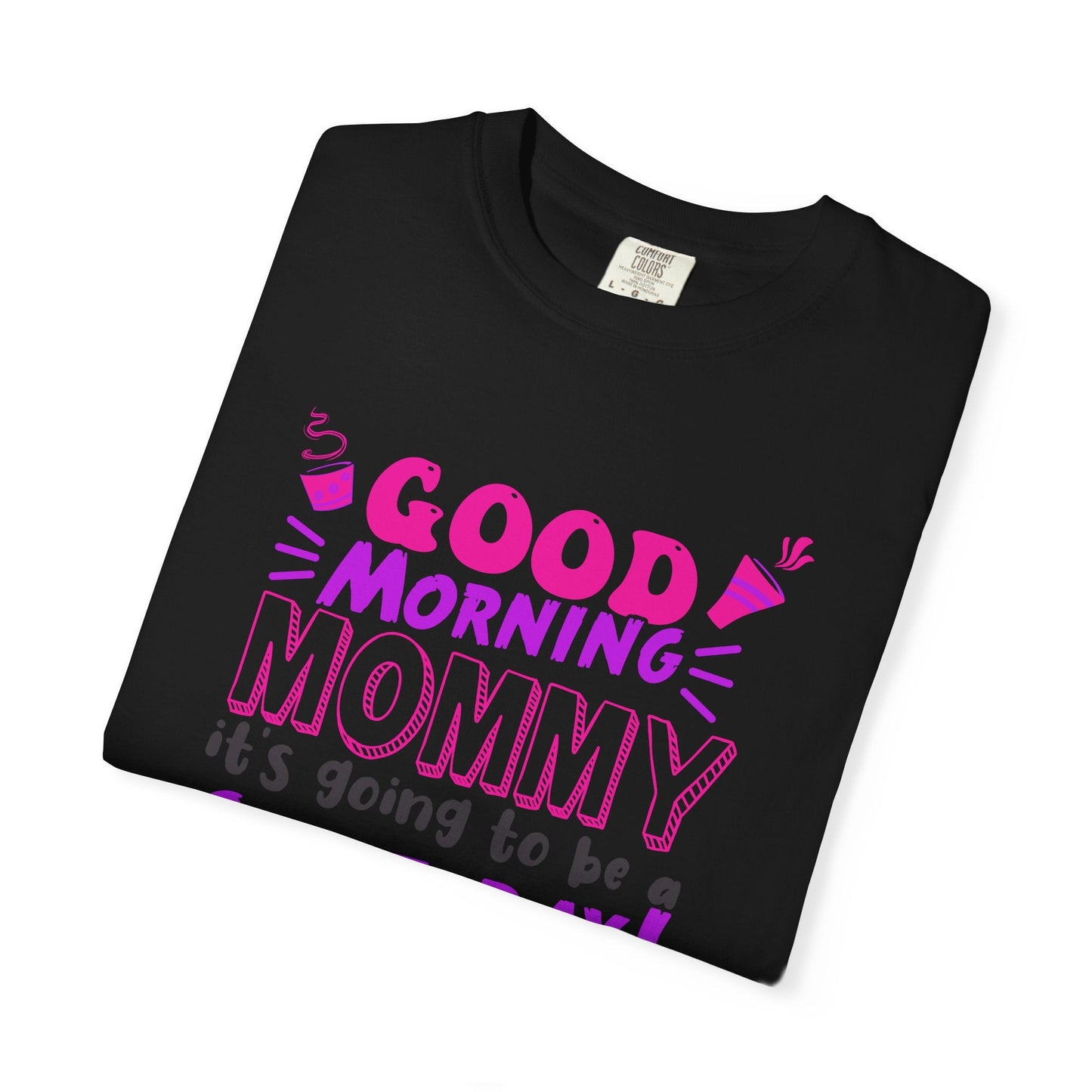 Mom T-shirt Mother's Day Mama Tee Unisex Comfort Colors Garment-Dyed Cotton h41