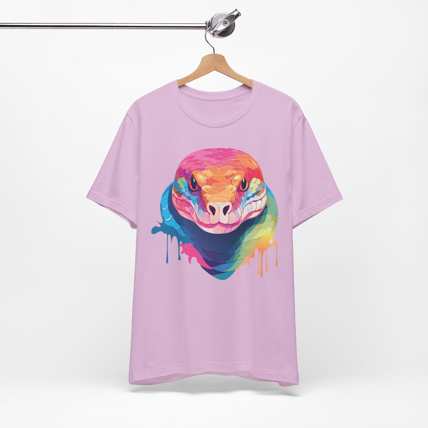 Unisex Animal Shirt With Art Design Wild Animals Graphic Print Casual Short Sleeve Tee