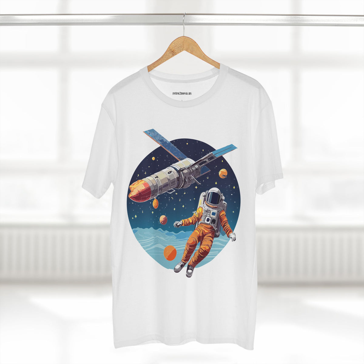 Cosmos Astronaut Graphic Tee Staple Unisex 100 Cotton Tee Shirt - CS-5