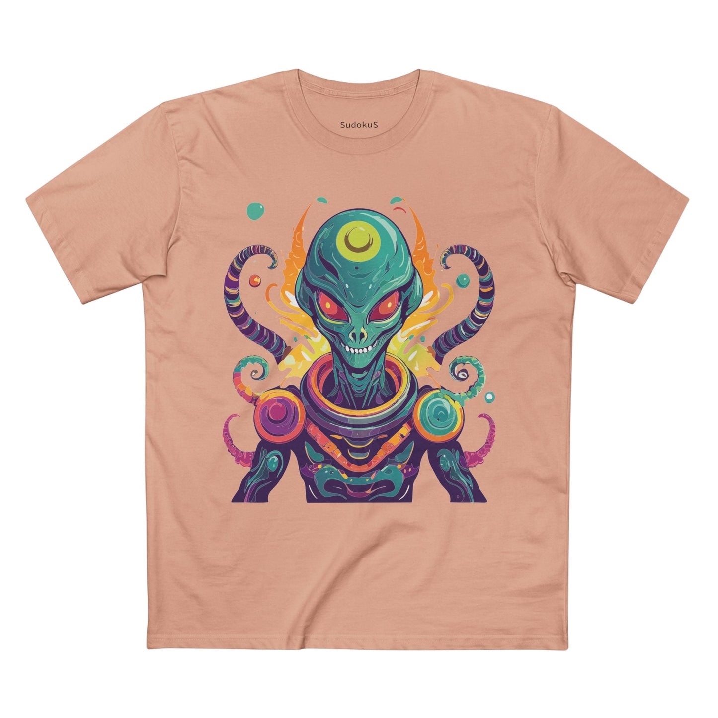 Aliens Graphic Unisex 100 Cotton Staple Tee 26