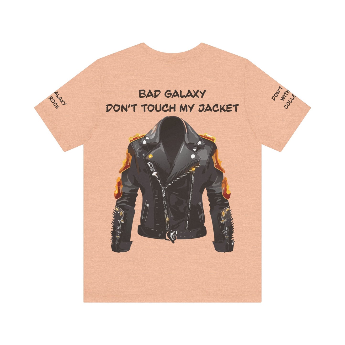 Punk Rock Tee Shirt From Bad Galaxy Made To Order 100 Percent Cotton With Eco Friendly Inks