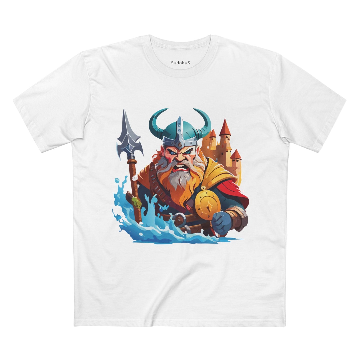 Viking Graphic Unisex 100 Cotton Staple Tee 14
