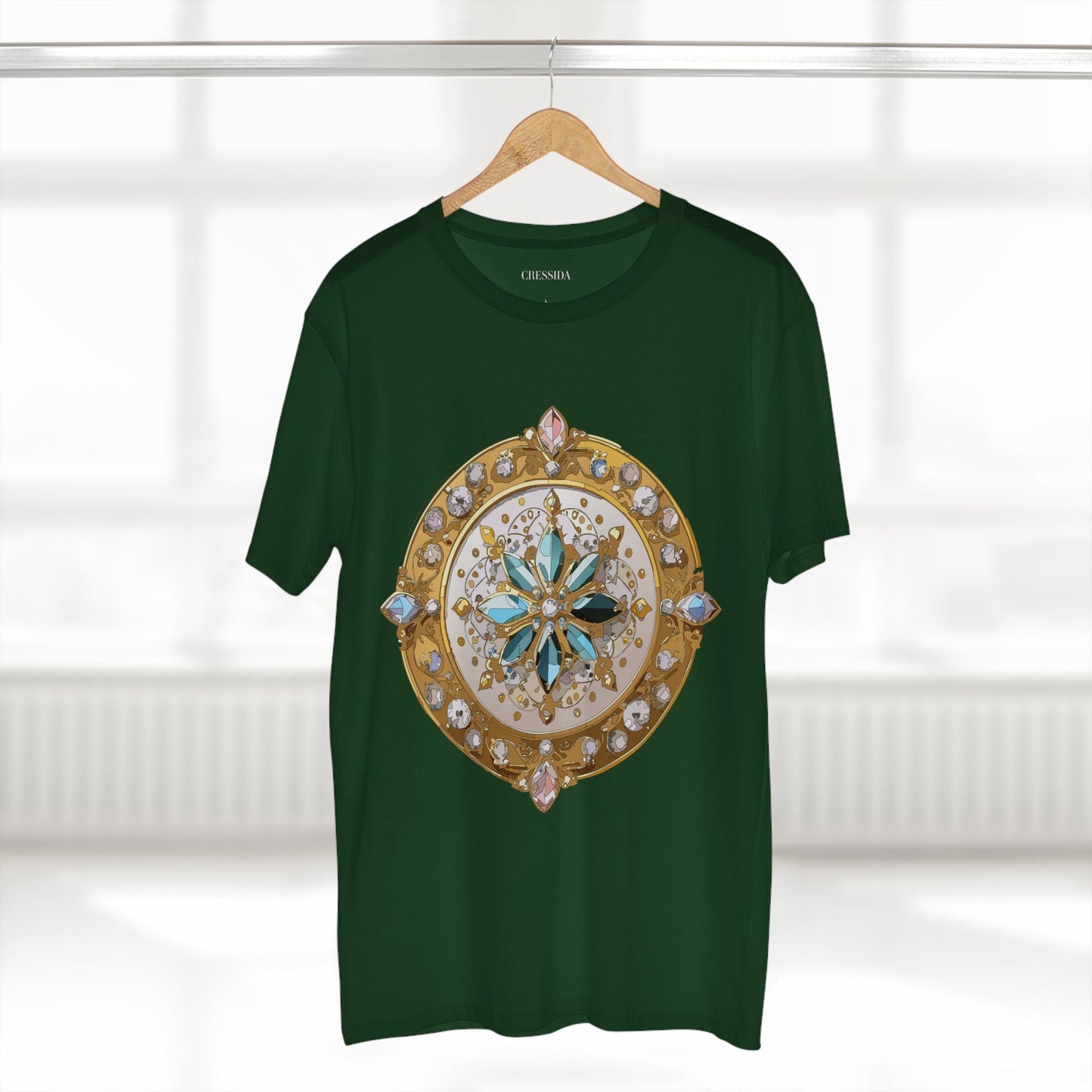 Medallion Graphic T-Shirt Unisex 100 Cotton With Gold Art Design Medal Tee 10