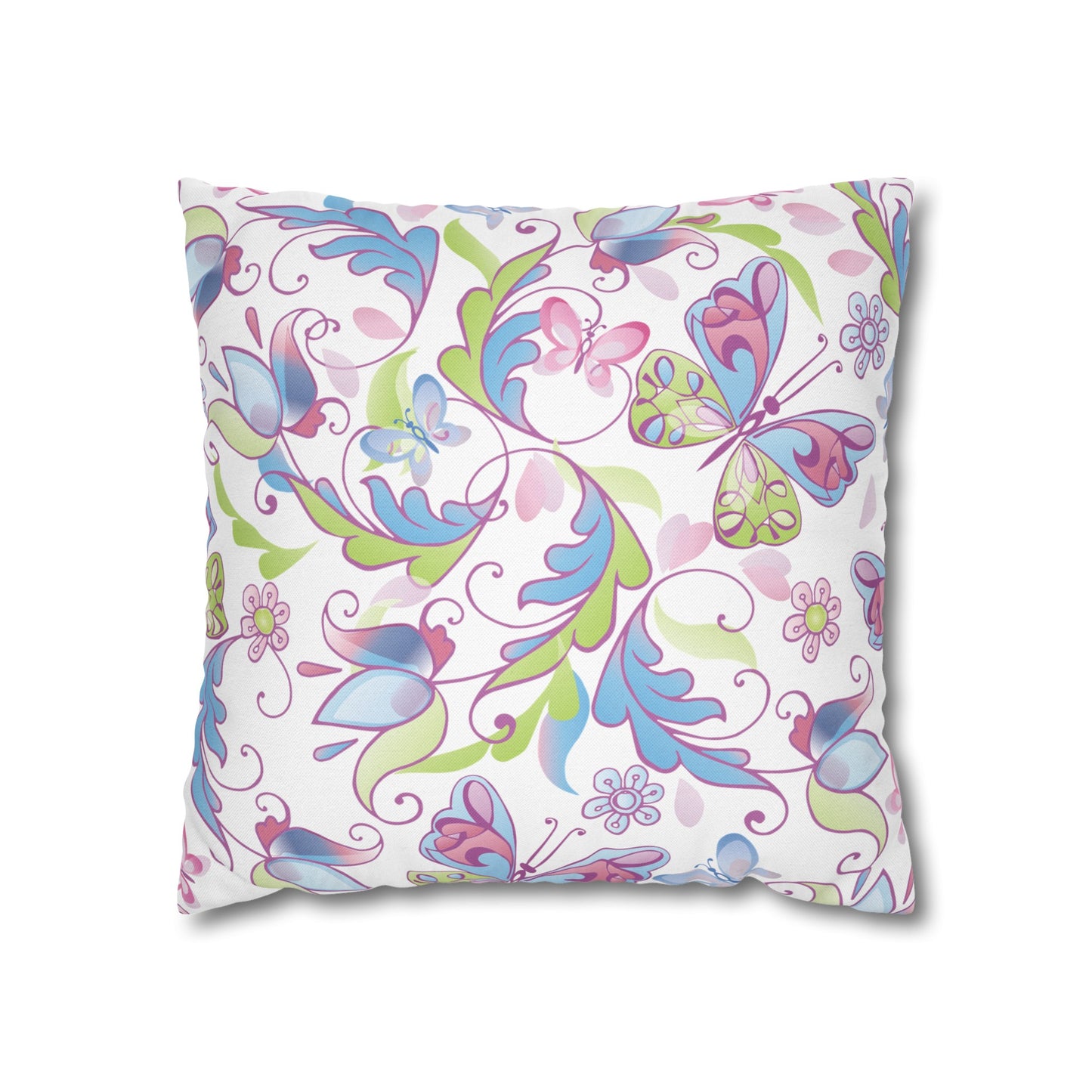 Floral Poly Pillowcase