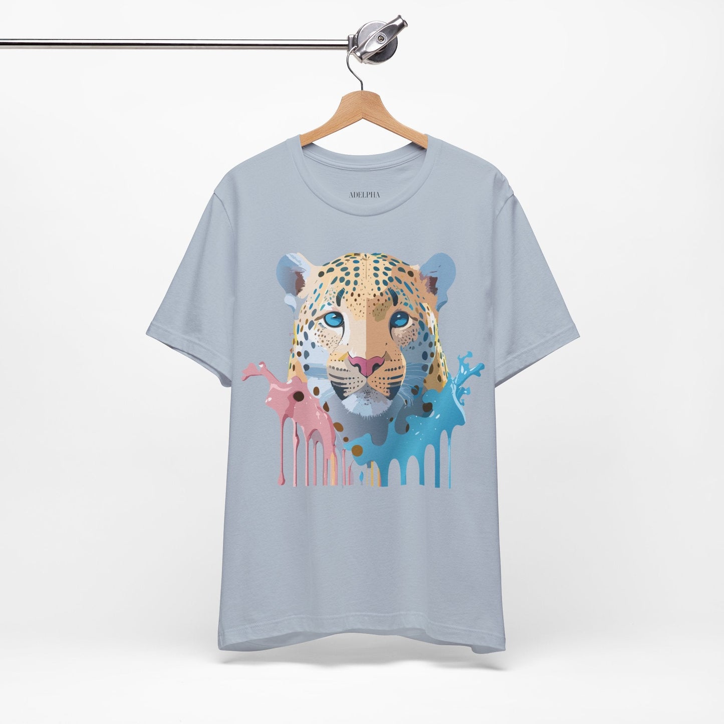 Adelpha Cheetah Graphic T Shirt Unisex Jersey Short Sleeve Vintage Art Tee