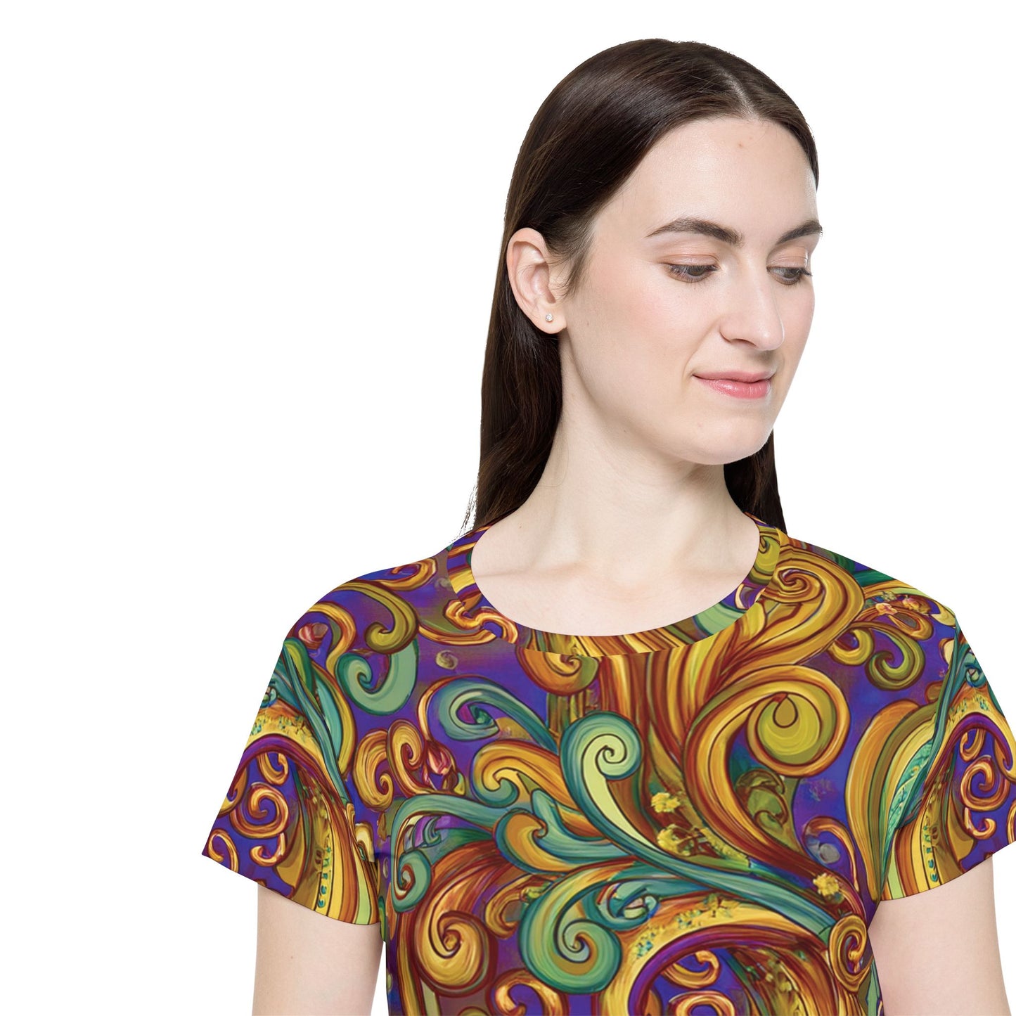 Abstract Print Shirt