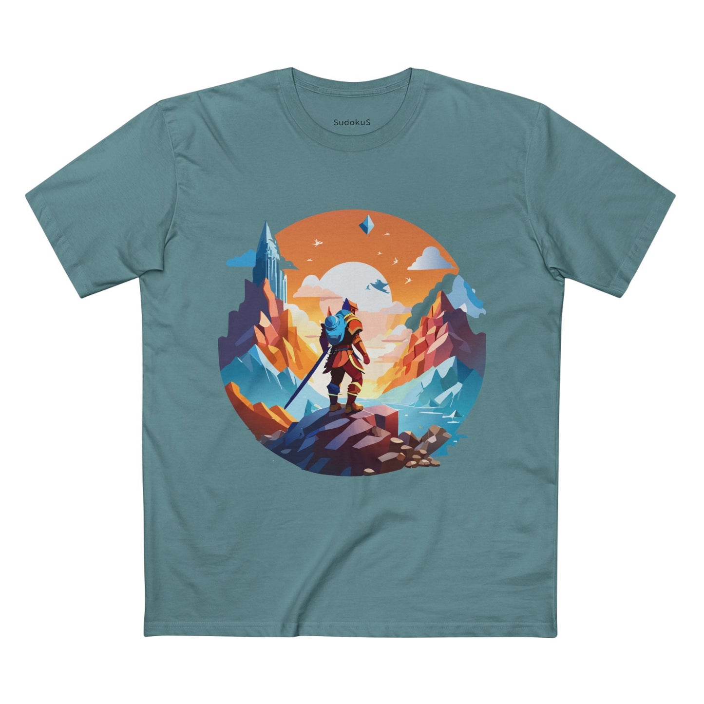 Adventures Graphic Unisex 100 Cotton Staple Tee 14