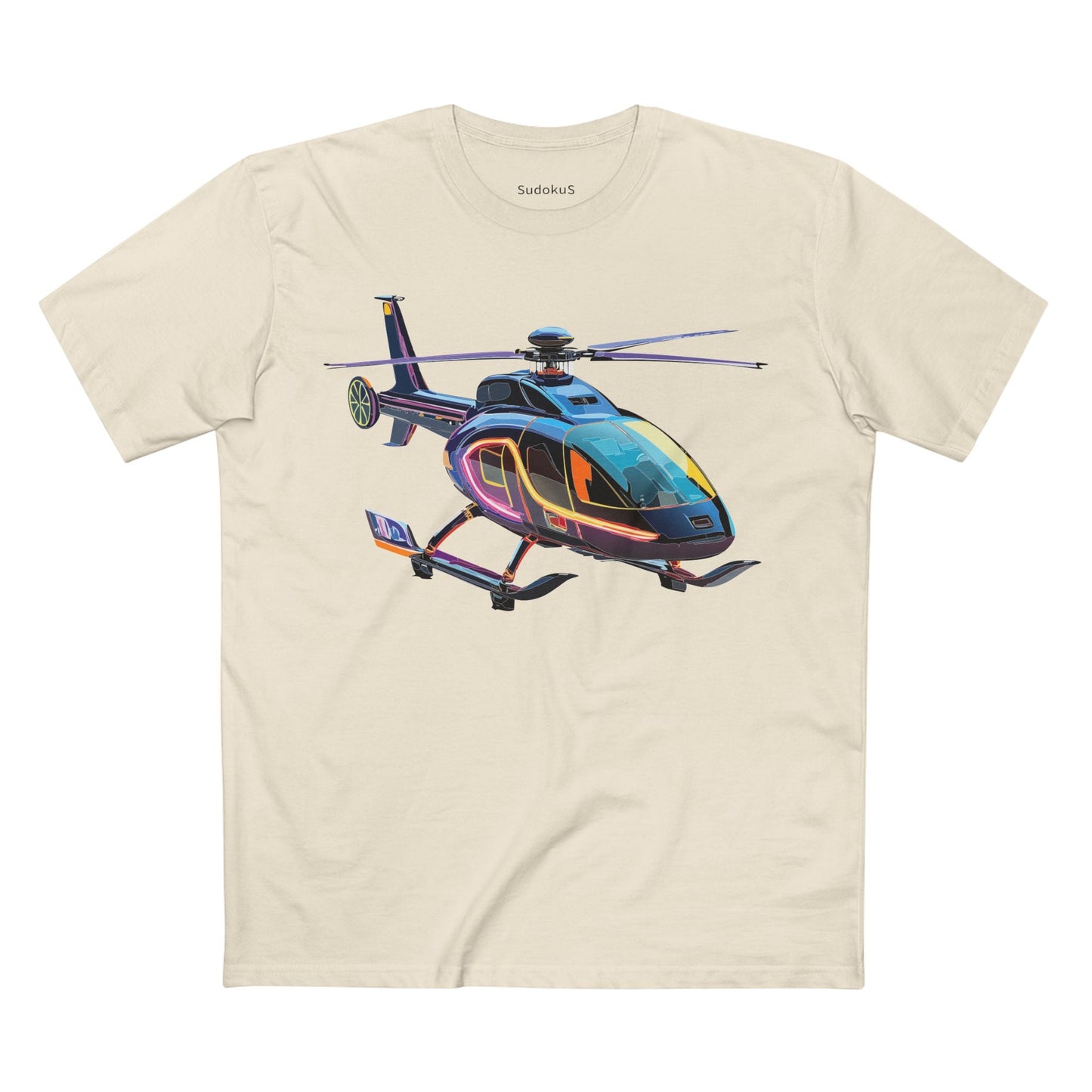Chopper Graphic Unisex 100 Cotton Staple Tee 16