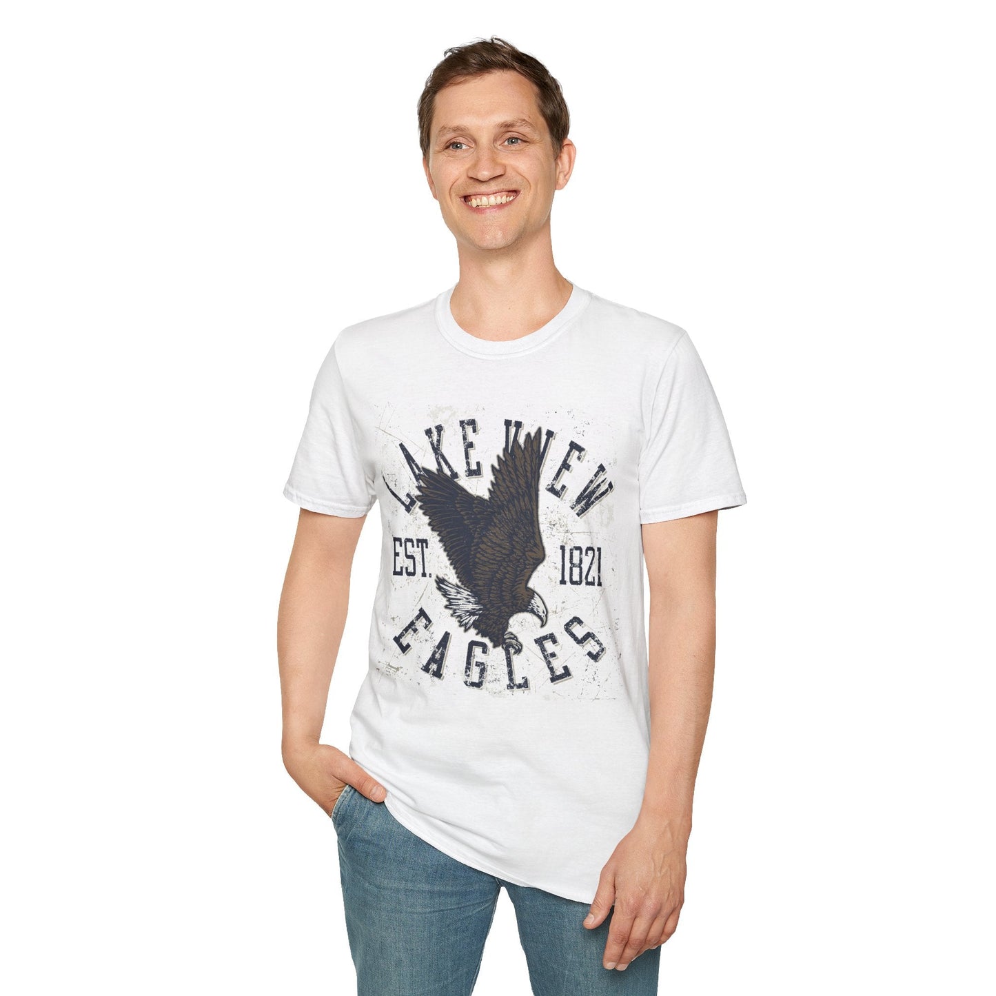 Unisex Art Design T Shirt Graphic Tee Gildan 64000 Softstyle 100 Percent Ring Spun Cotton