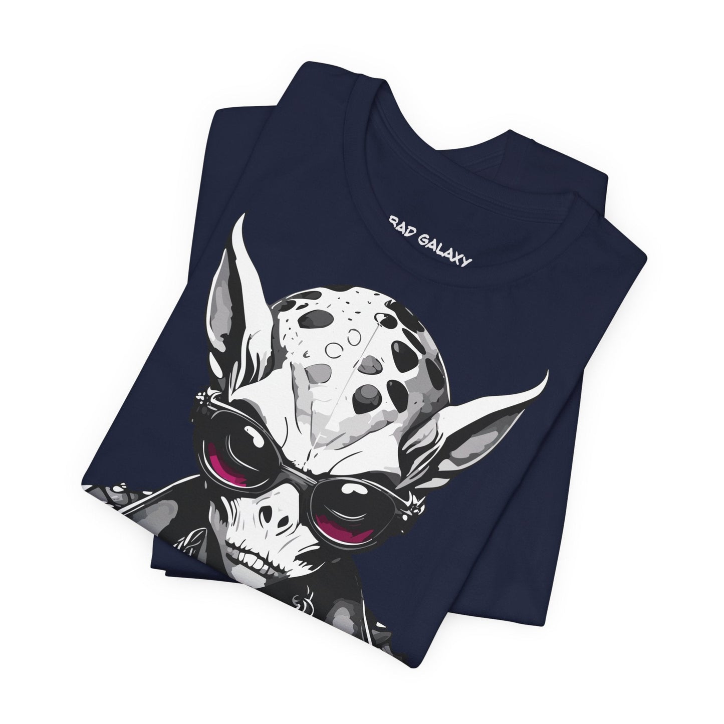 Alien Tee Shirt From Bad Galaxy Made To Order 100 Percent Cotton With Eco Friendly Inks