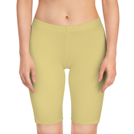 Yellow Color Biker Shorts, Yellow Biker Shorts 1