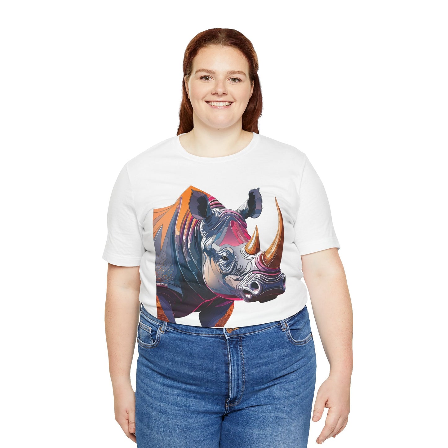 Unisex Animal Print Tee Shirt Featuring Wild Animals Art Design For Everyday Wear