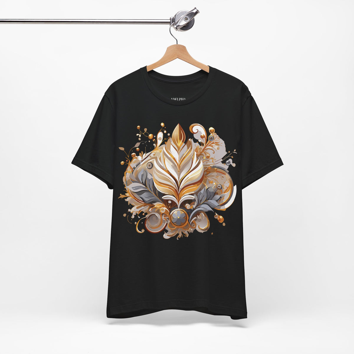 Jewelry Graphic Unisex Cotton Bella+Canvas Tee with Art Design n139