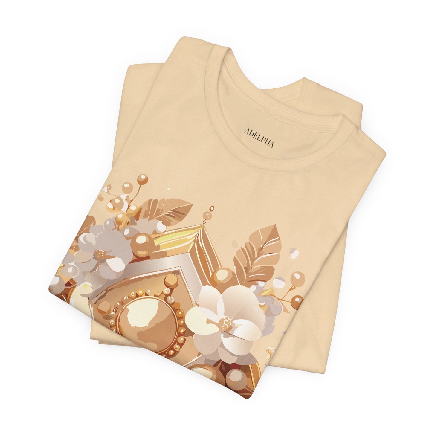 Jewelry Graphic Unisex 100 Cotton Vintage Treasure Art T-Shirt 28