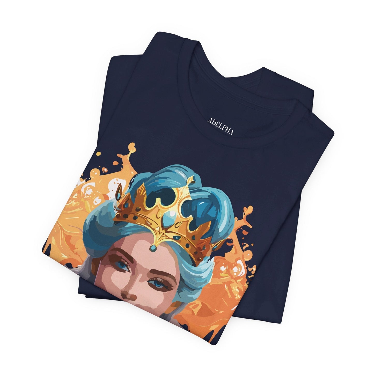 Queen Graphic Tee Unisex Jersey Short Sleeve Premium Quality Adelpha Vintage Inspired Artwork