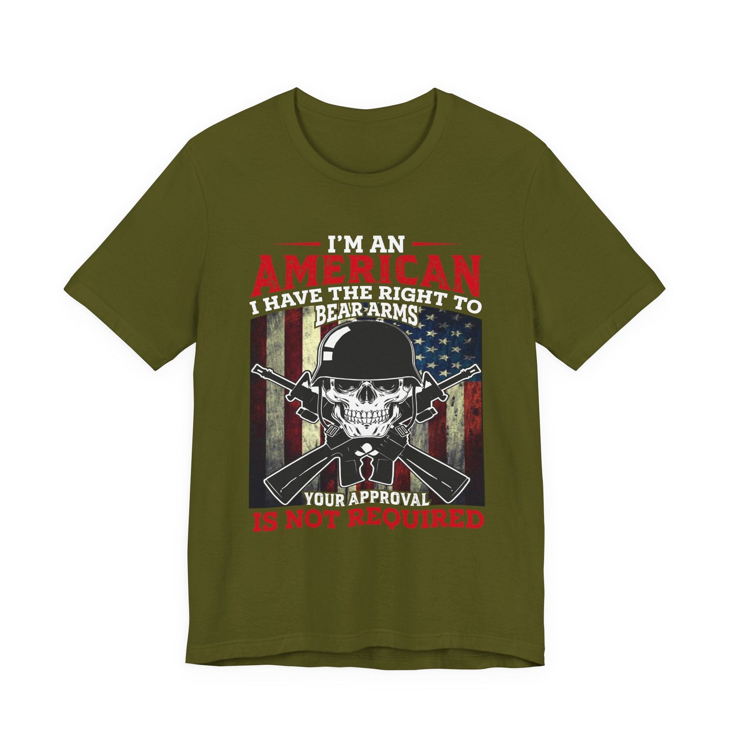 Army Veteran Patriotic Graphic Design Unisex Cotton T-Shirt v29
