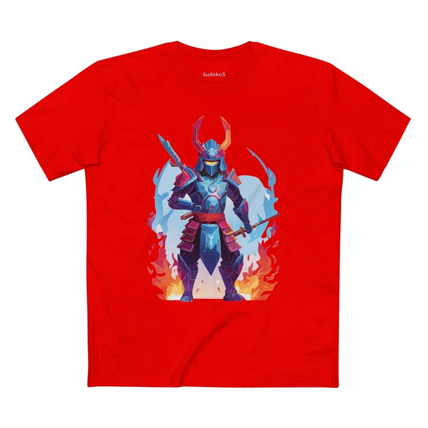 Samurai Graphic Unisex 100 Cotton Staple Tee 27