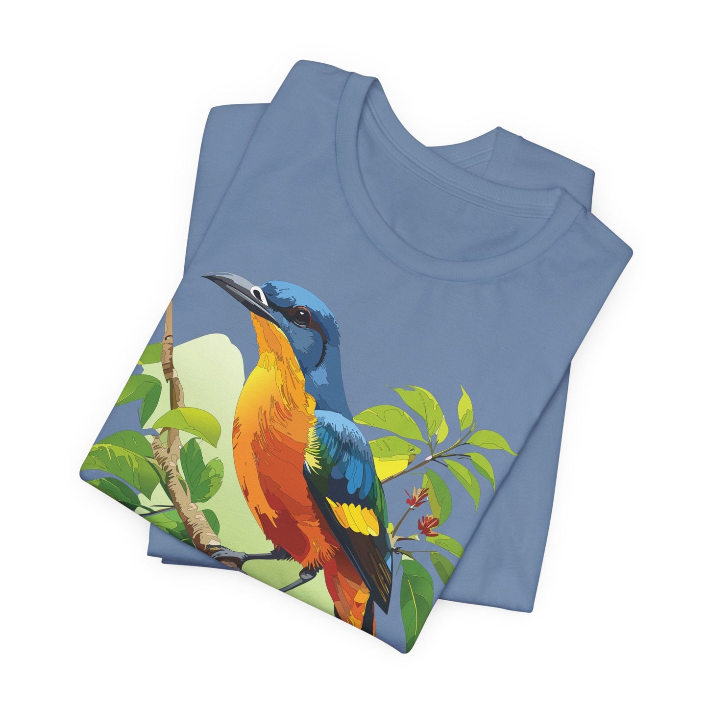 Unisex Animal Design Tee Shirt With Wildlife Graphics For Casual Everyday Wear And Comfort
