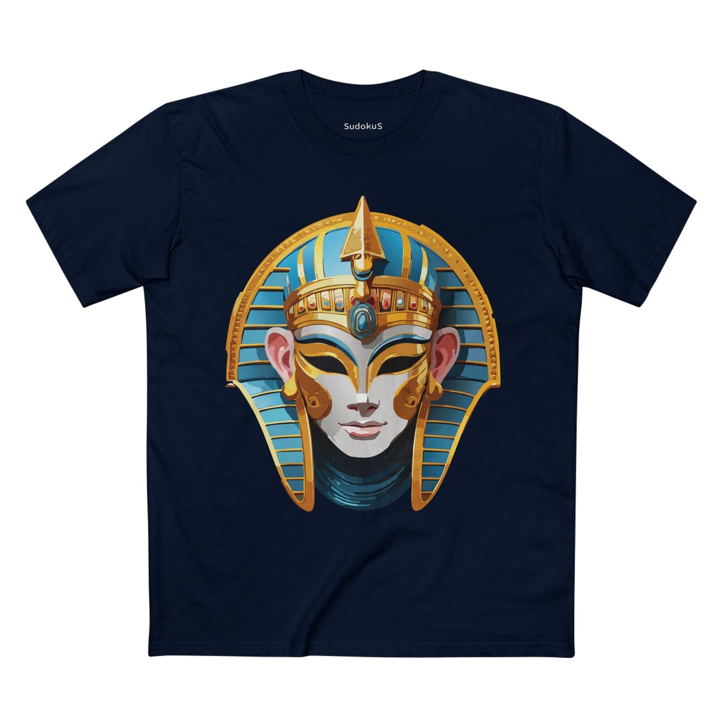 Mask Graphic Unisex 100 Cotton Staple Tee 24