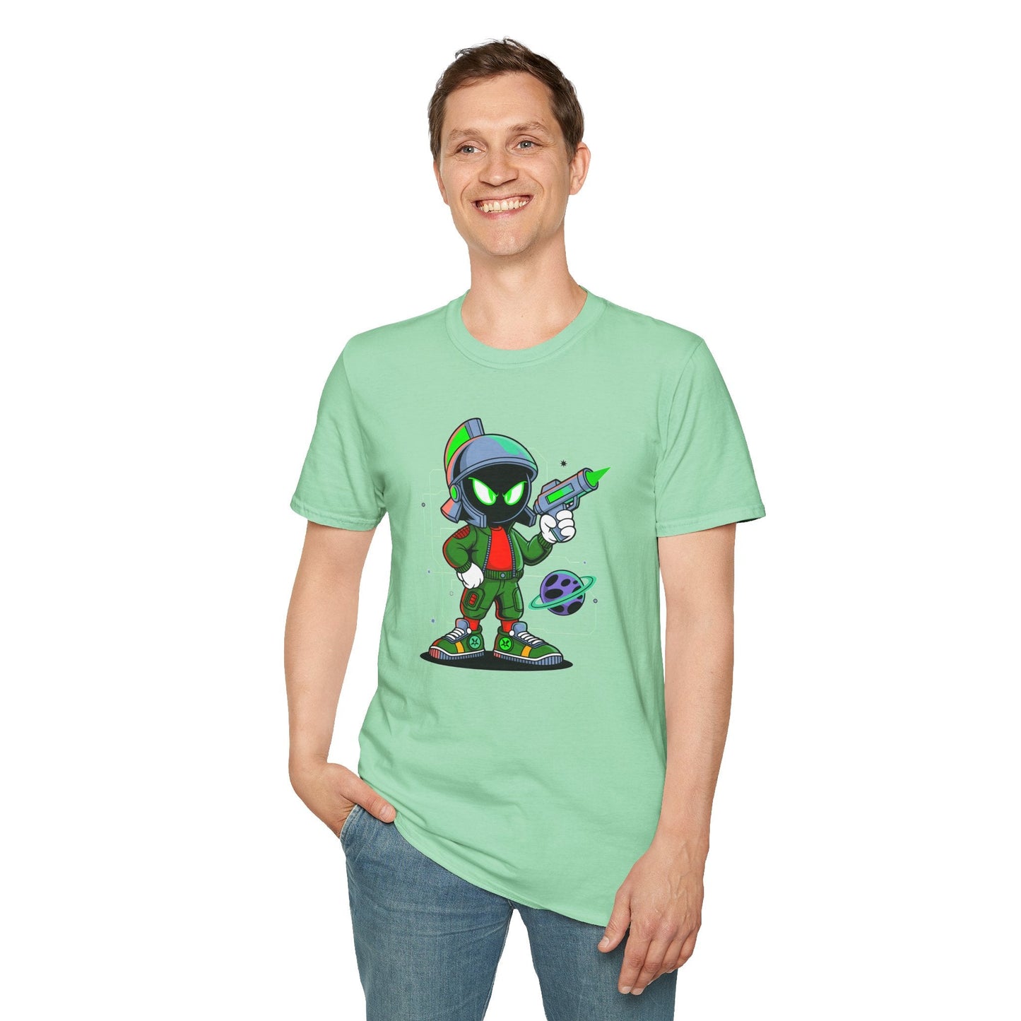 Unisex Cartoon T Shirt With Animation Design Funny Animals Tee Shirt For All Ages