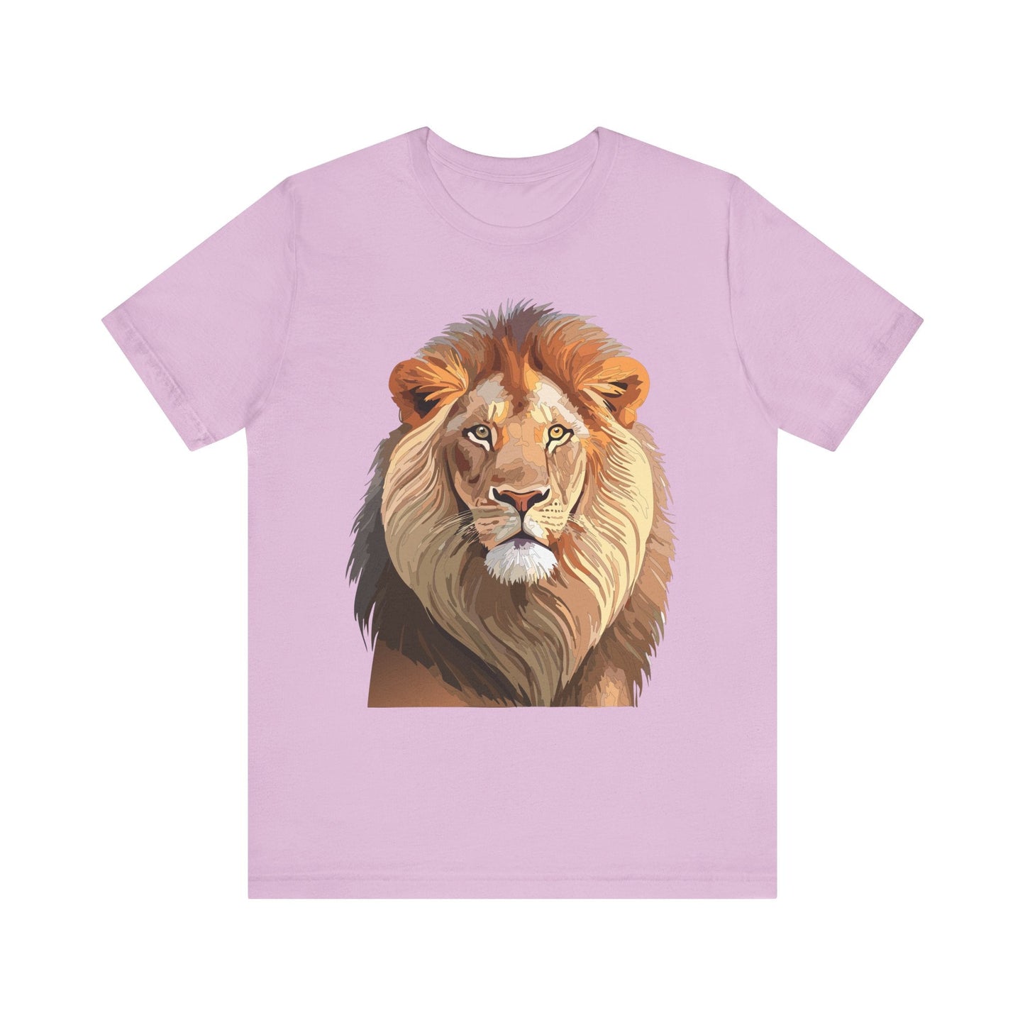 Unisex Animal Graphic Tee Shirt With Wild Animals Art Design For Everyday Wear Casual