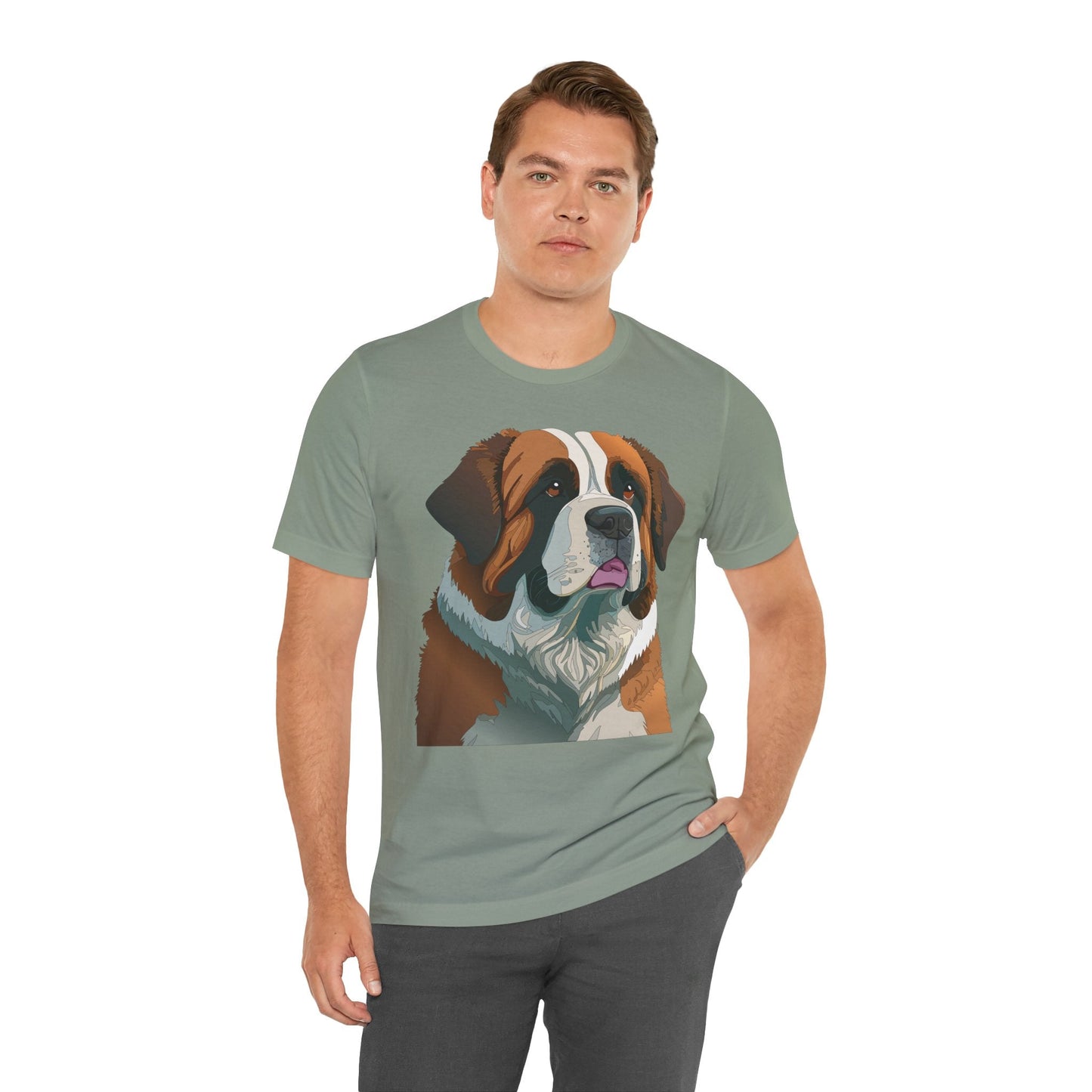 Unisex Animal Shirt With Animals Art Design Tee Shirt Wild Animals Graphic Tee Comfort Fit