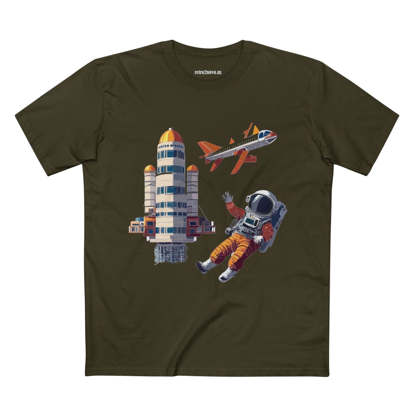 Cosmos Astronaut Shirt CS 17 Unisex Premium Cotton Tee With Original Art Design Edition