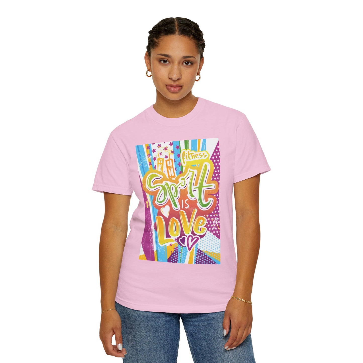 Unisex T-shirt with sports art design