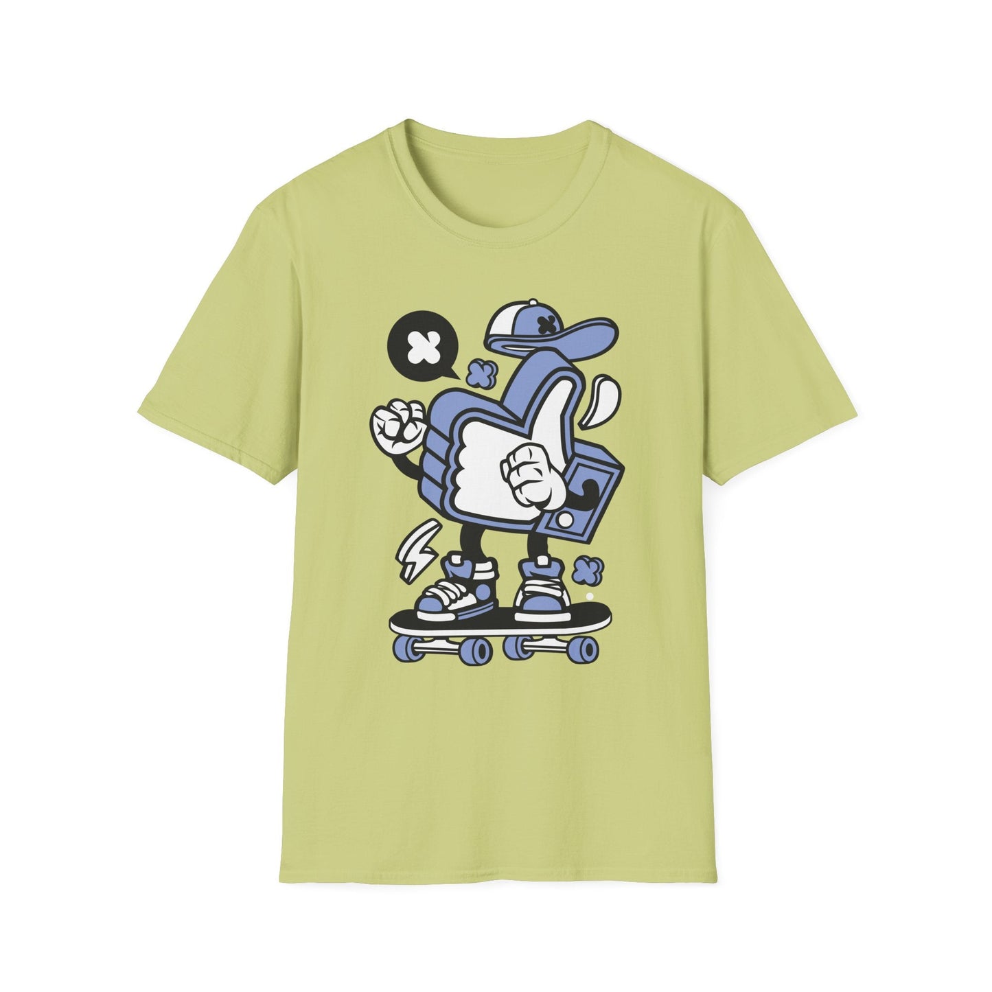 Cartoon T Shirt Animation Tee Funny Graphic Tee For Unisex Gildan Softstyle 64000 Cotton