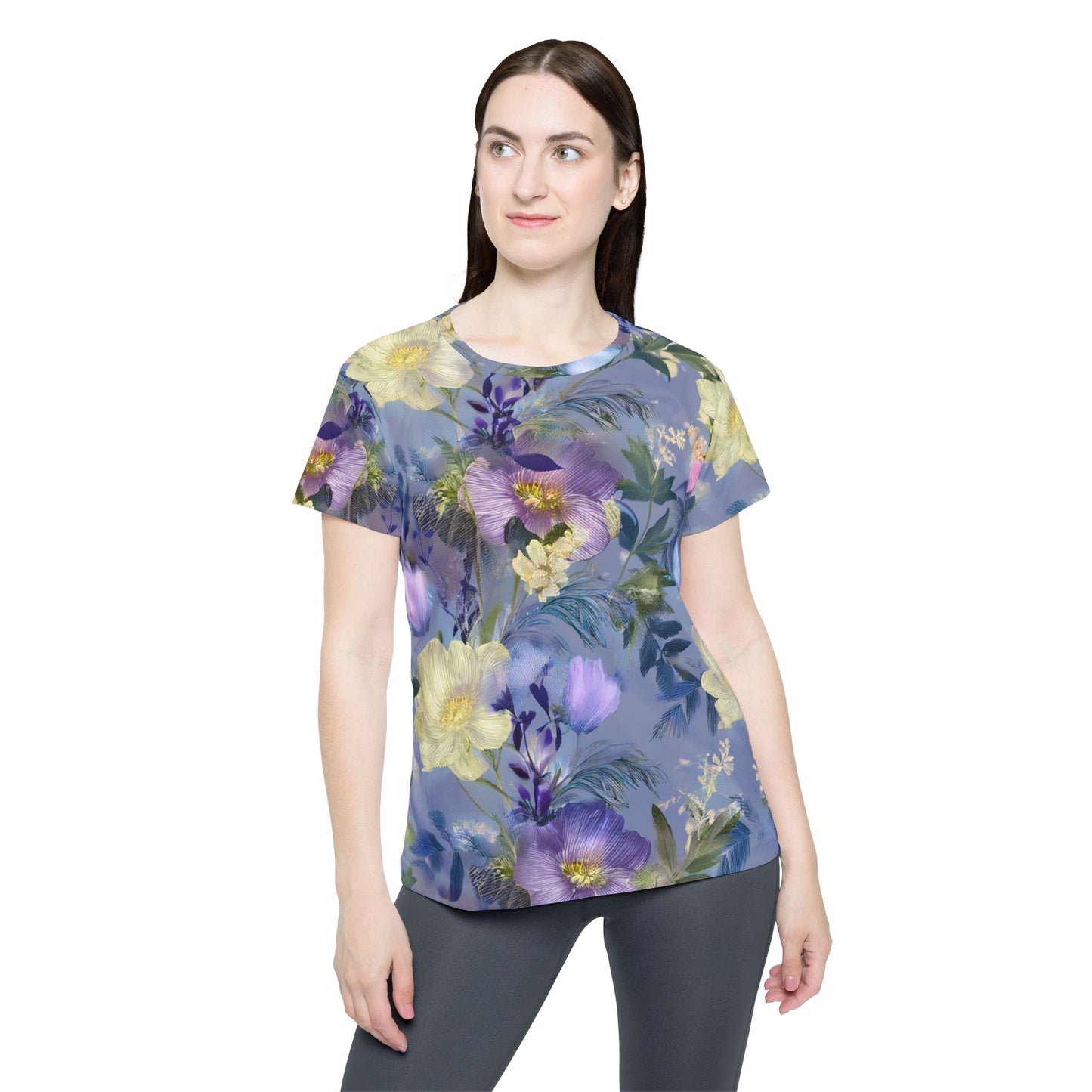 Floral Print Shirt, Shirt with Flowers