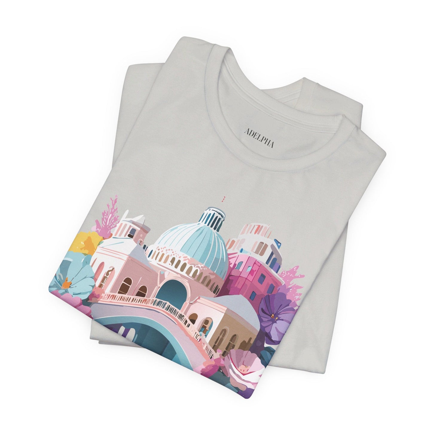 Venice Inspired Tourist Unisex Graphic Tee Vintage Artwork Design Art