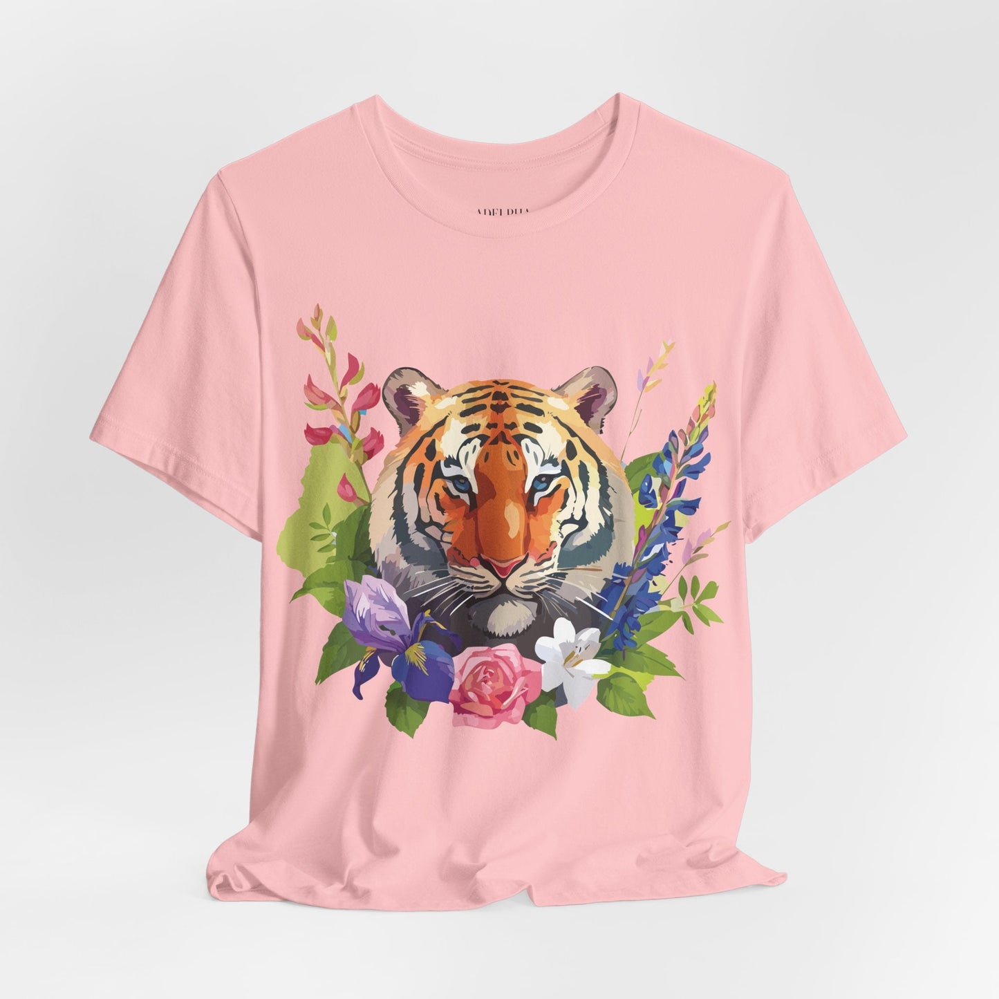 Tiger Shirt Unisex Jersey Short Sleeve Graphic Tee With Vintage Inspired Artwork From Adelpha