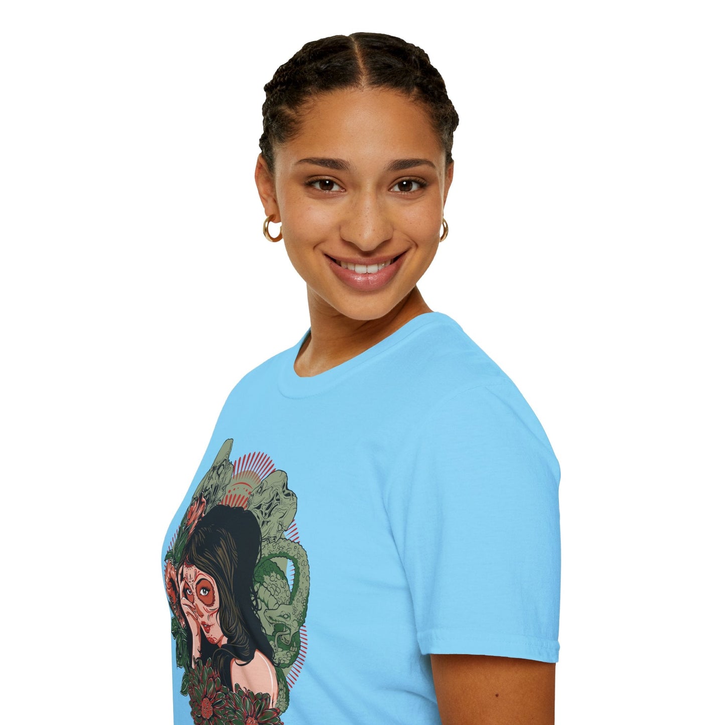 Art Design Graphic Tee Shirt Unisex Softstyle Cotton Art Shirt for Graphic Lovers