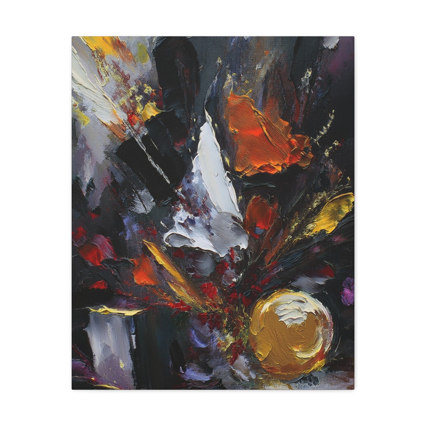 Abstract Oil Painting Print Canvas 20x24,20x30,24x30 24x32,24x36,30x40 32x48,36x48,40x60 Pine-Wood Inner Frame ABS-74