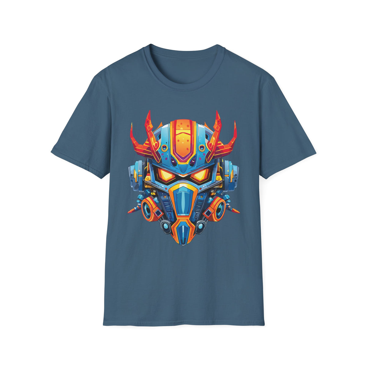Cortoon Cyborg  Robot Terminator Graphic Tee Gildan Unisex 100 Cotton Tee Shirt h09