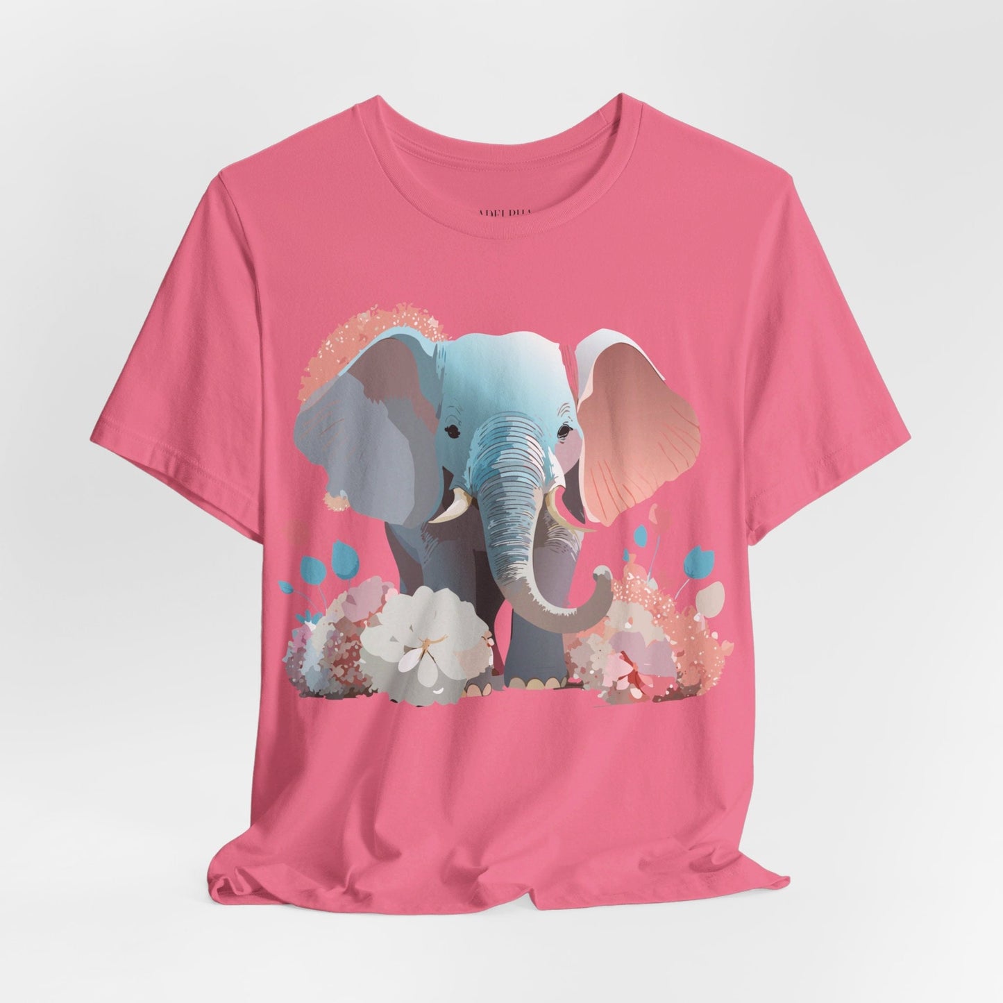 Elephant Graphic T Shirt By Adelpha Unisex Jersey Short Sleeve Artwork Tee Vintage Inspired