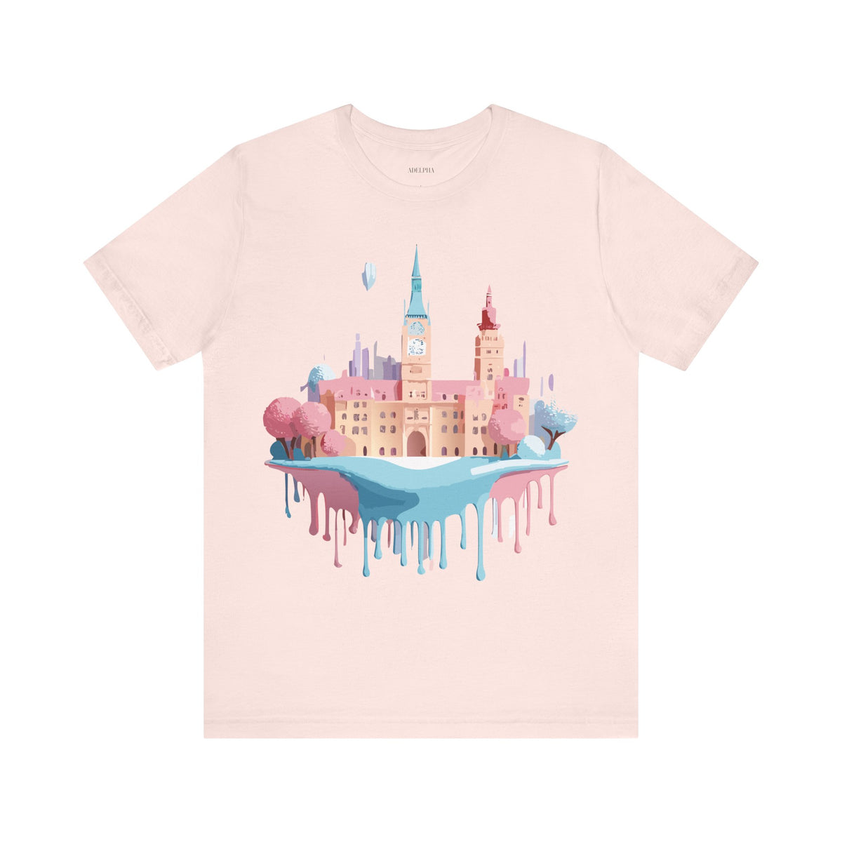 Unisex Cotton Bella+Canvas Tee with Prague
