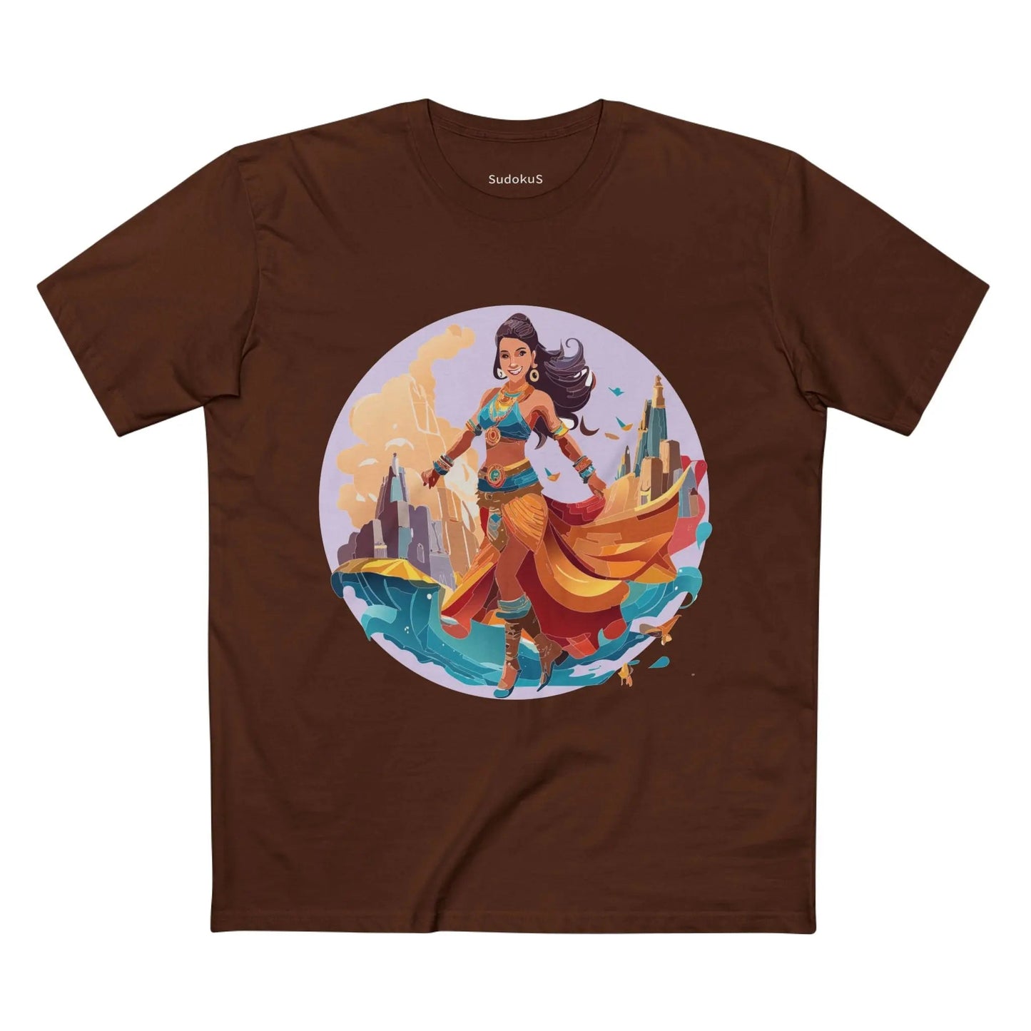 Dancer Graphic Unisex 100 Cotton Staple Tee 8