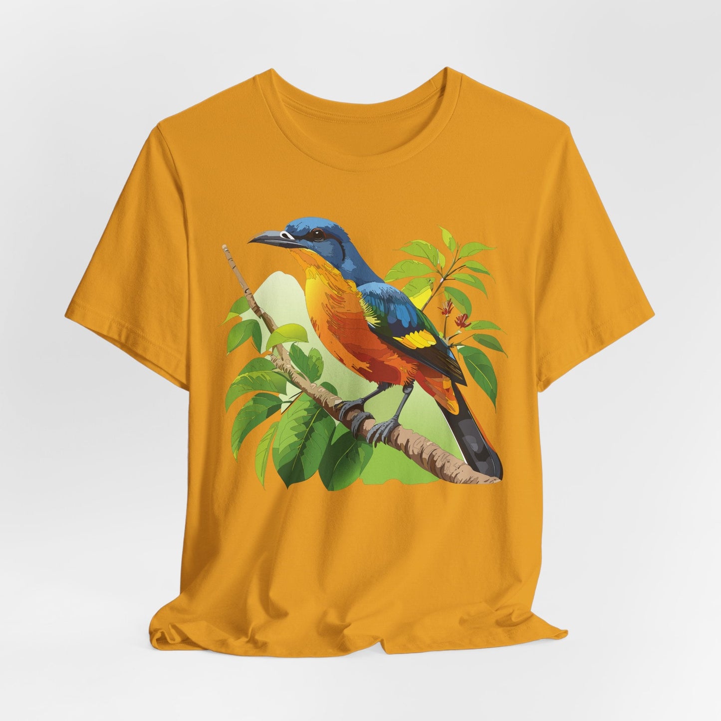 Unisex Animal Design Tee Shirt With Wildlife Graphics For Casual Everyday Wear And Comfort