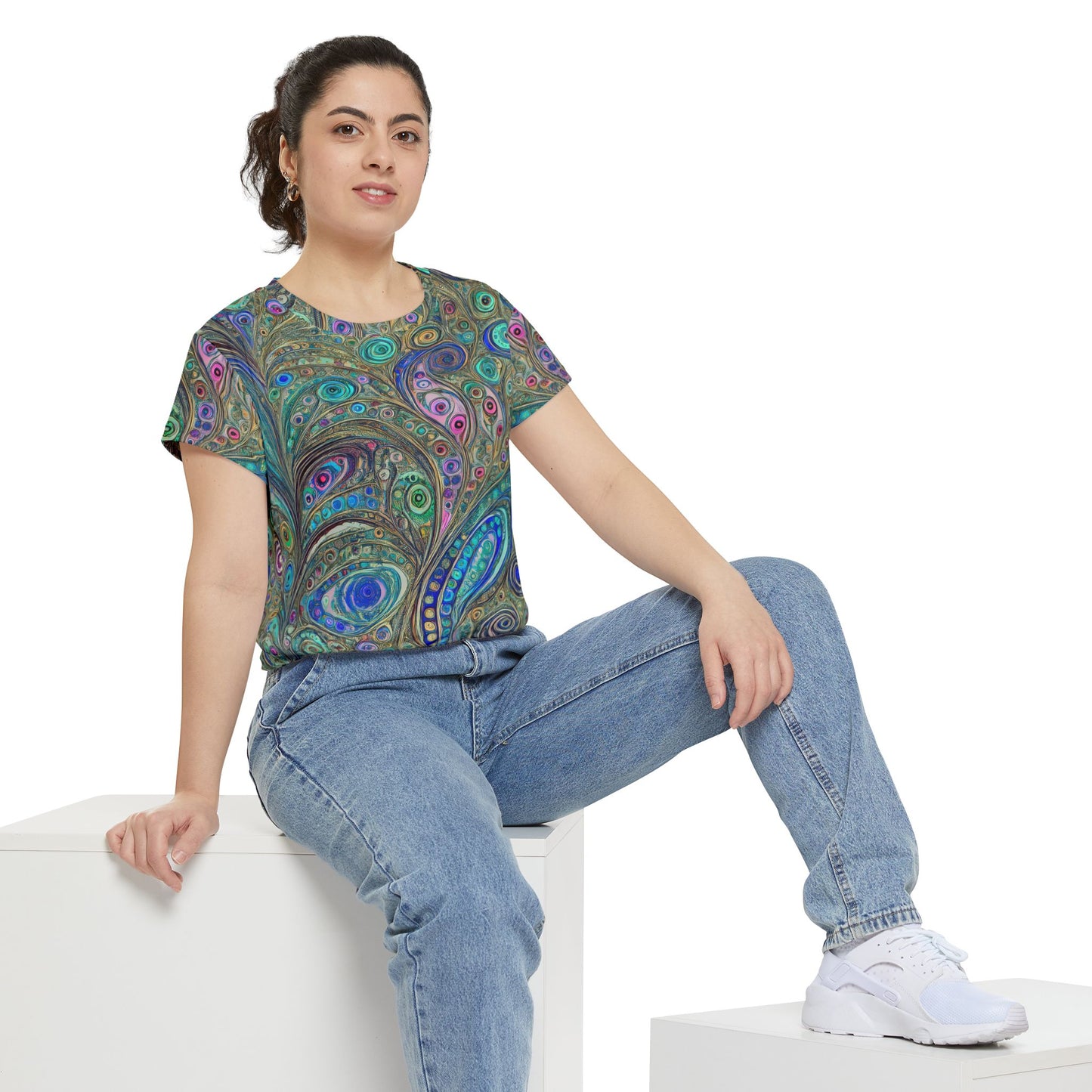 Abstract Print Shirt