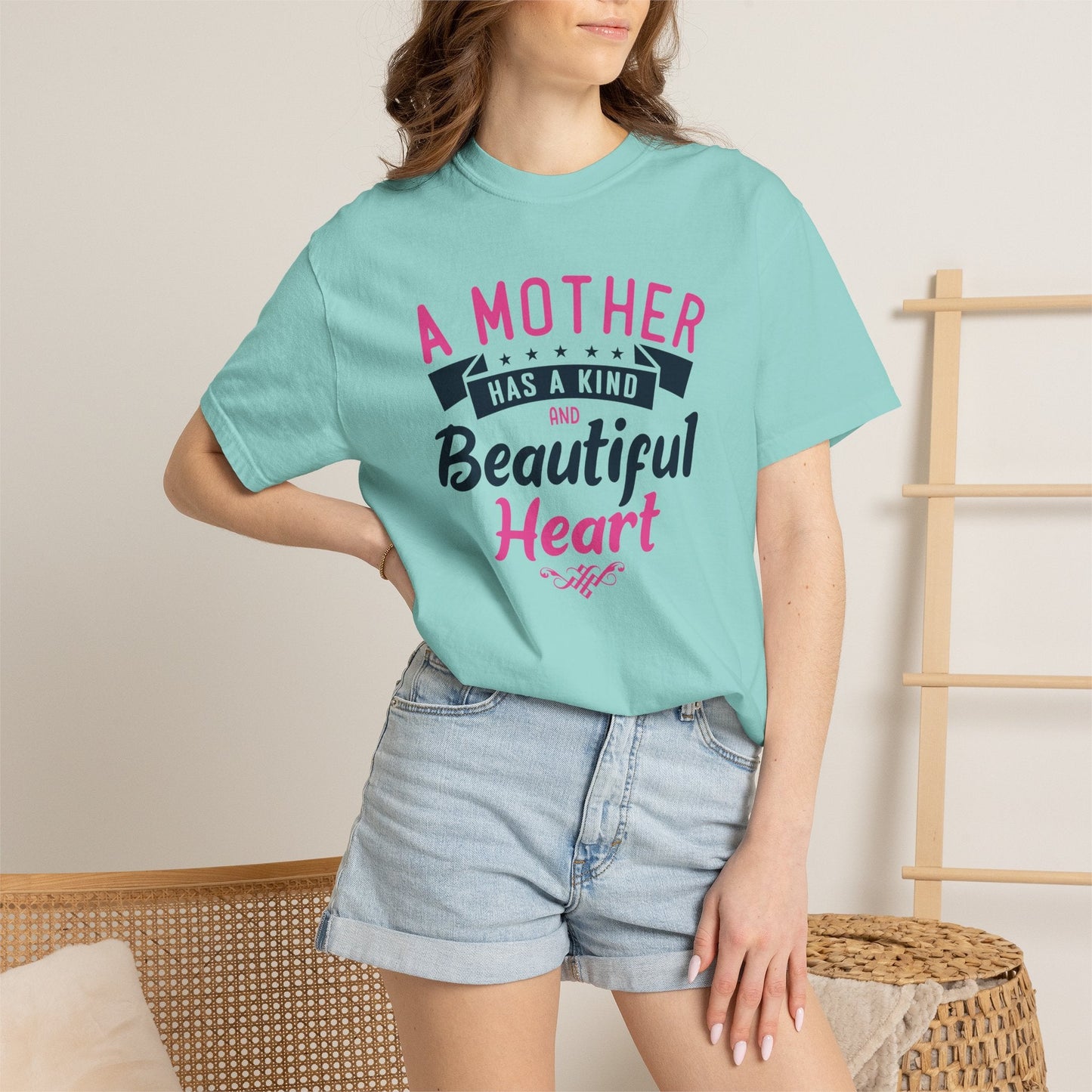 Mom T-shirt Mother Day Mama Tee Unisex Comfort Colors Garment-Dyed Cotton h49