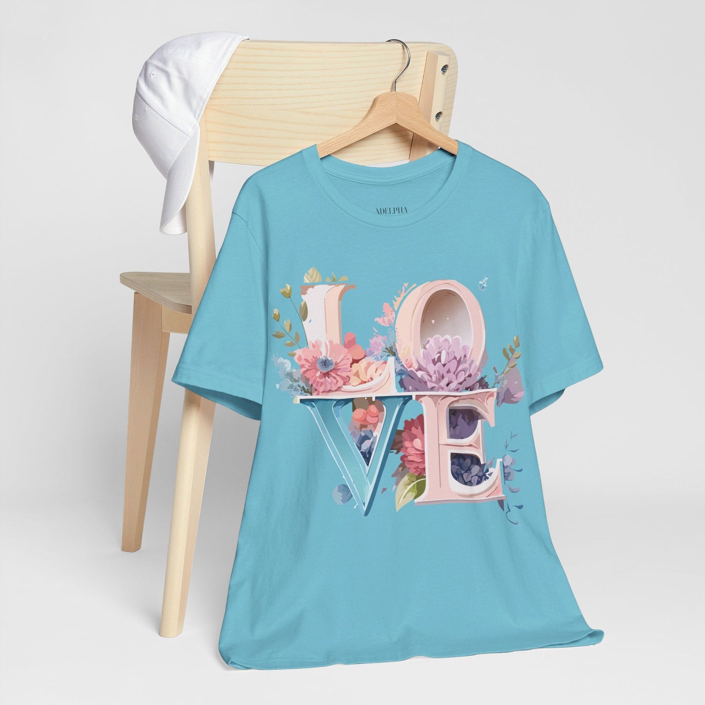 Adelpha Vintage Inspired Graphic T Shirt Unisex Jersey Short Sleeve Valentine Design