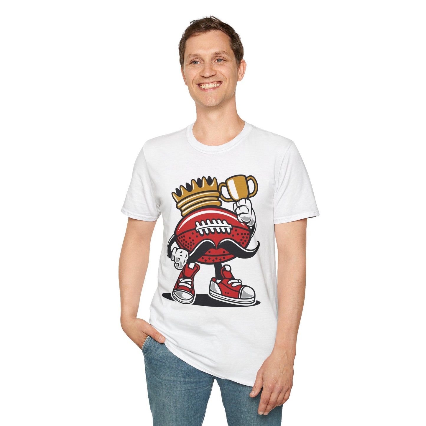 Cartoon T Shirt Animation T Shirt Funny Graphic Tee Unisex Softstyle Gildan 64000 Ringspun Cotton