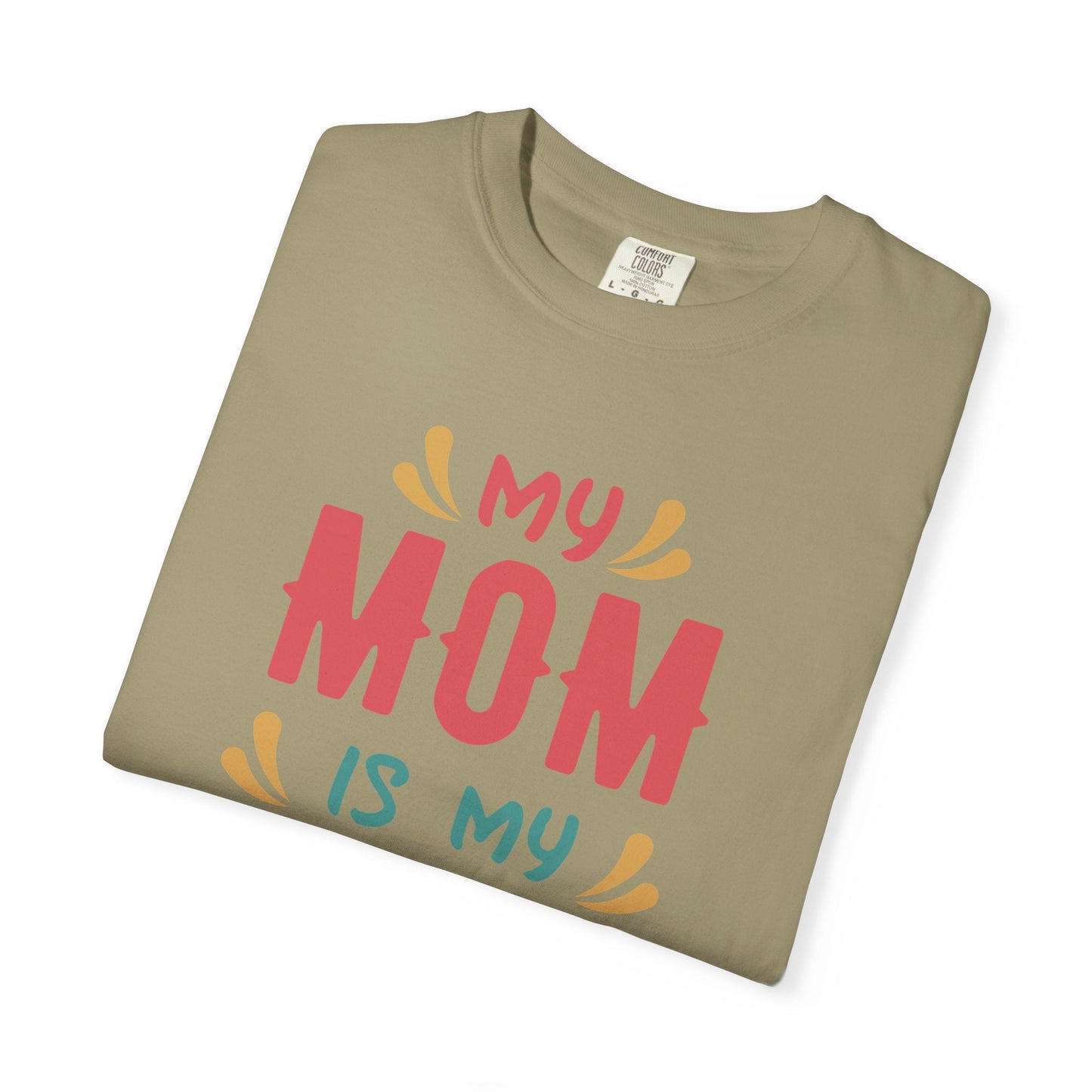 Mom T-shirt Mother's Day Mama Tee Unisex Comfort Colors Garment-Dyed Cotton h11