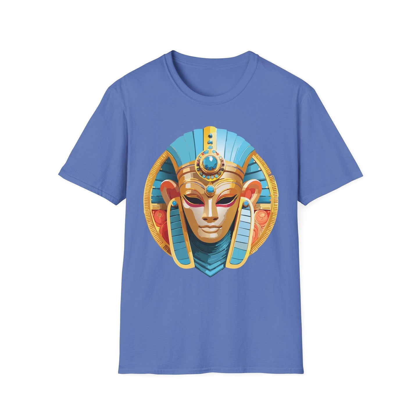 Mask Tee Shirt Unisex Softstyle Short Sleeve Art Design T Shirt 100 Percent Ring Spun Cotton