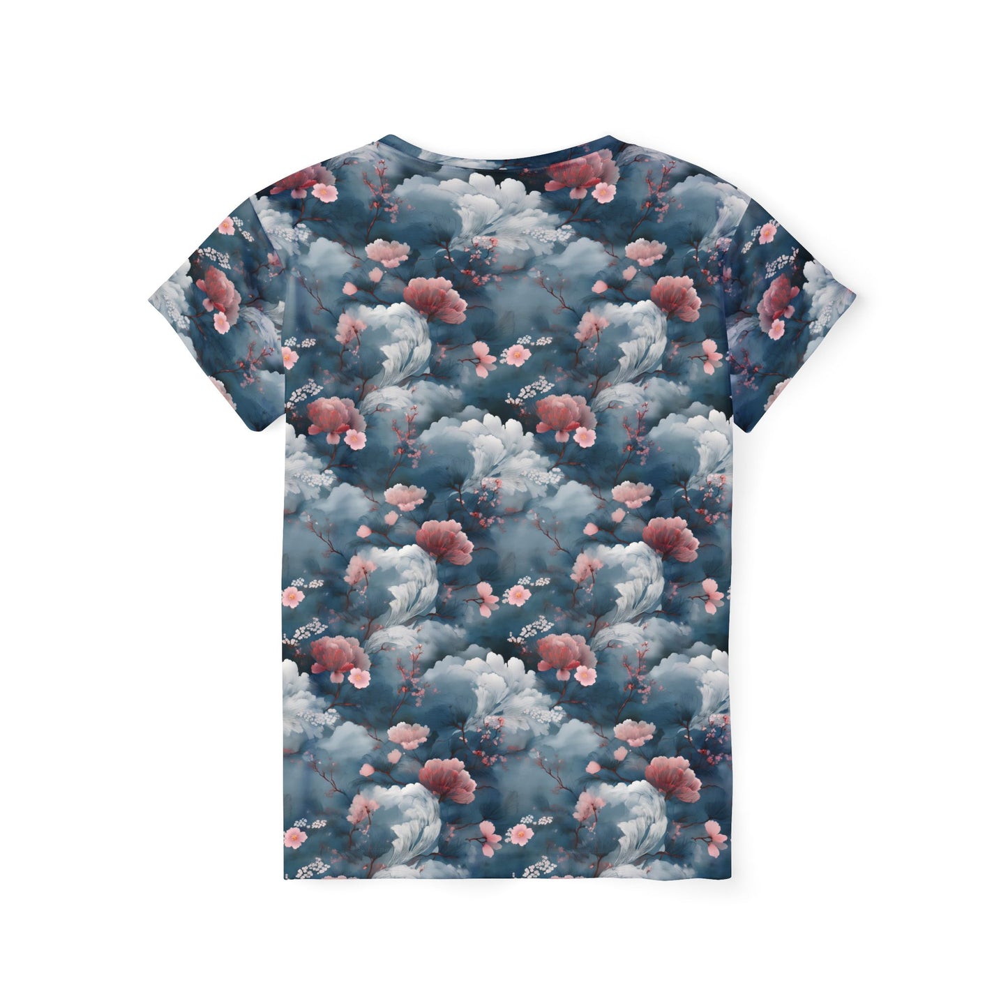 Women Poly Shirt with Floral Print F335