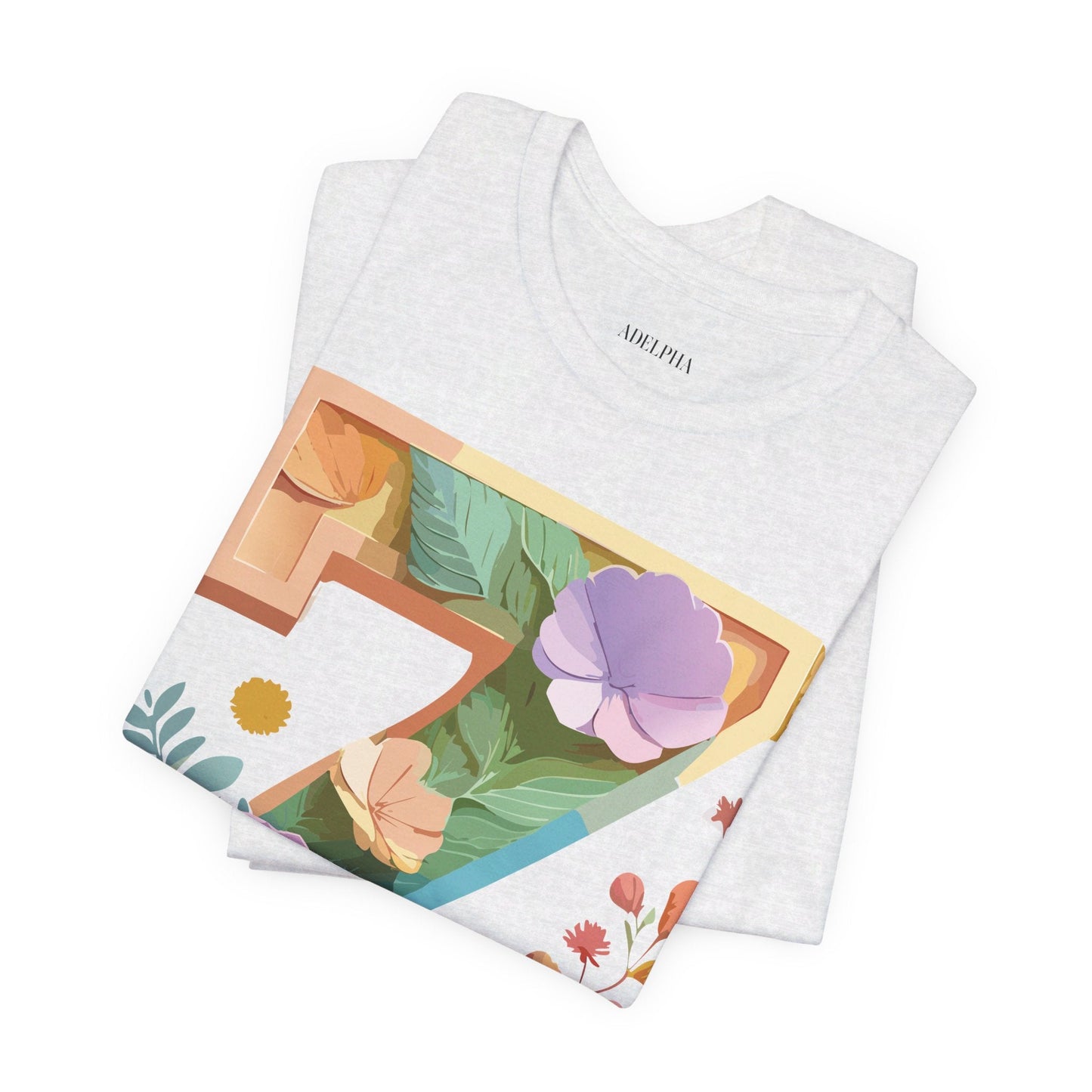 Unisex Letter Z Graphic Tee  Vintage Inspired Art Short Sleeve